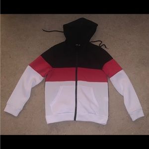 Zip up Jacket with Drawstrings